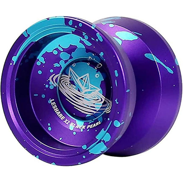 Oresponsiv Yoyo, Metall Yoyo för Barn Nybörjare, Ersättning Oresponsiv Hög Precision Kullager Handskar + Lagerklistermärke + Yoyo String och Acce