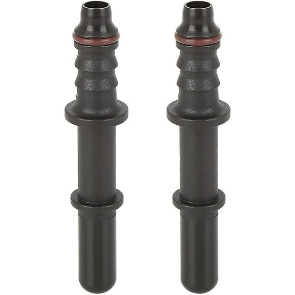 7,89 mm Id6 Bränsleledning Snabbkoppling Hane Kontakt För Autoblack2pcs