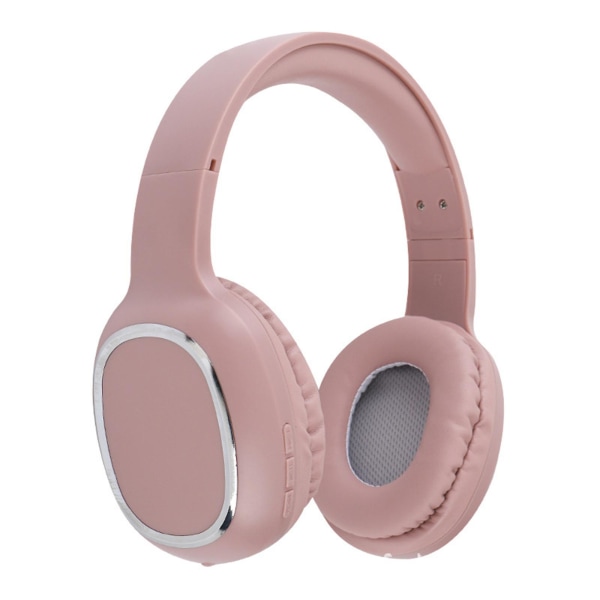 Bluetooth-headset trådlöst Bluetooth-headset bas spel dator mobiltelefon sport hörlurar (rosa)