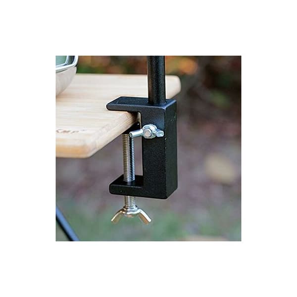 Fällbar lamphållare - Bärbar, aluminiumlegering, camping (röd)