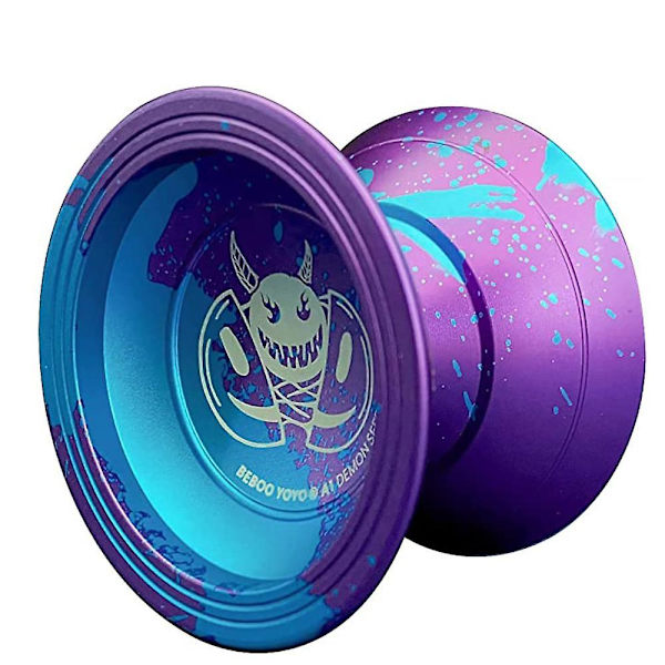 Oresponsiv Yoyo, Metall Yoyo för Barn Nybörjare, Ersättning Oresponsiv Hög Precision Kullager Handskar + Lagerklistermärke + Yoyo String och Acce