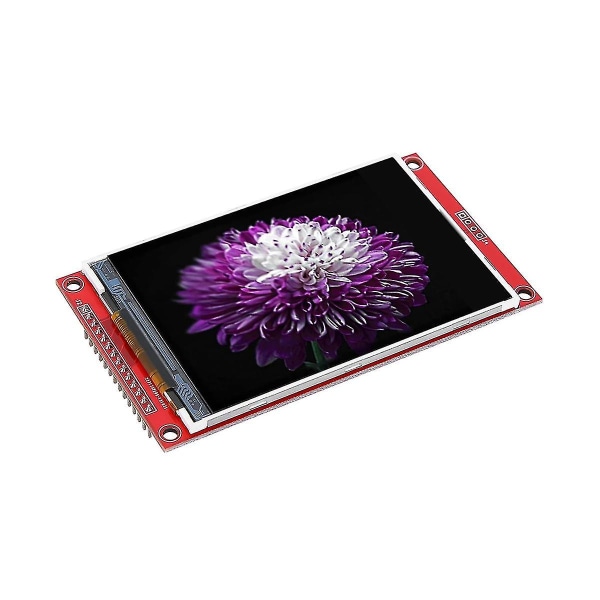 Modul LCD-skærm Modul Tft 3,5 tommer Spi Serial 480x320 Hd elektronisk skærmdrivertilbehør (f（RedBlack）