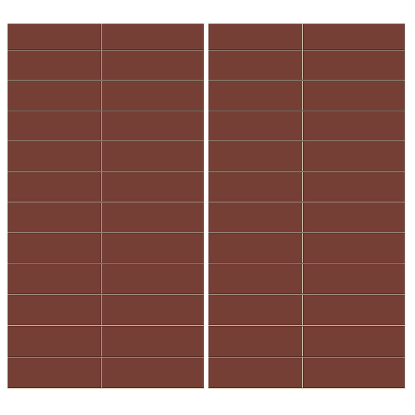 24-pakninger med fyrstikker og papirduftende stearinlysprosjekter (5.50X1.70X0.10CM, brun)