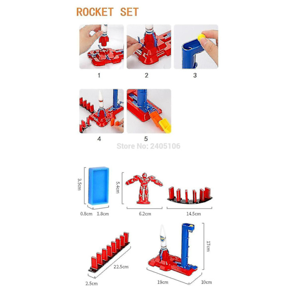 Domino Block Domino Spel Brädspel Plast