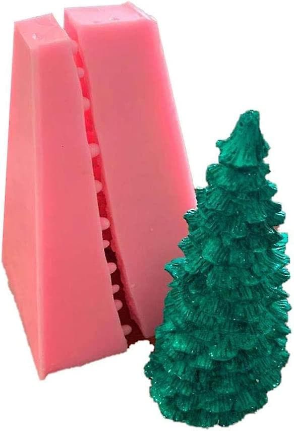 3D silikone juletræform - Juletræform - silikone - 14 x 9 cm