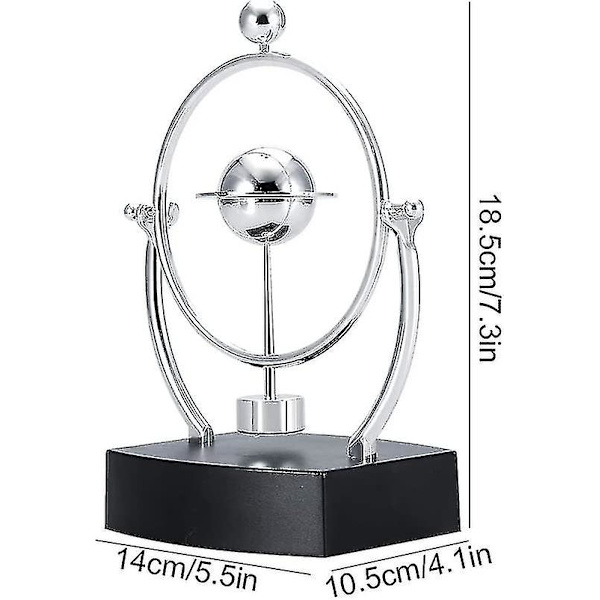 Skrivbordsleksak Perpetual Motion Desk Toy Hållbar Newtons Cradle Desk Toy Fysik Leksaker Skrivbordsleksaker För Kontor Hem