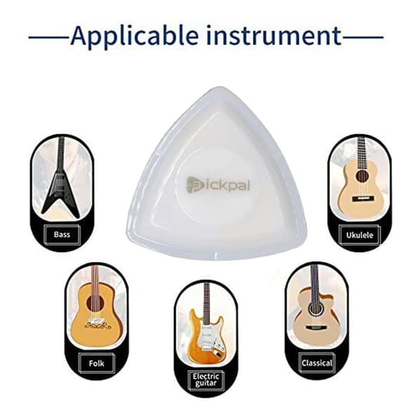 Beat Picks-Beatpicks Ljus upp gitarrplektrum, LED-gitarrplektrum Ukuleleplektrum Gitarr (Grön)