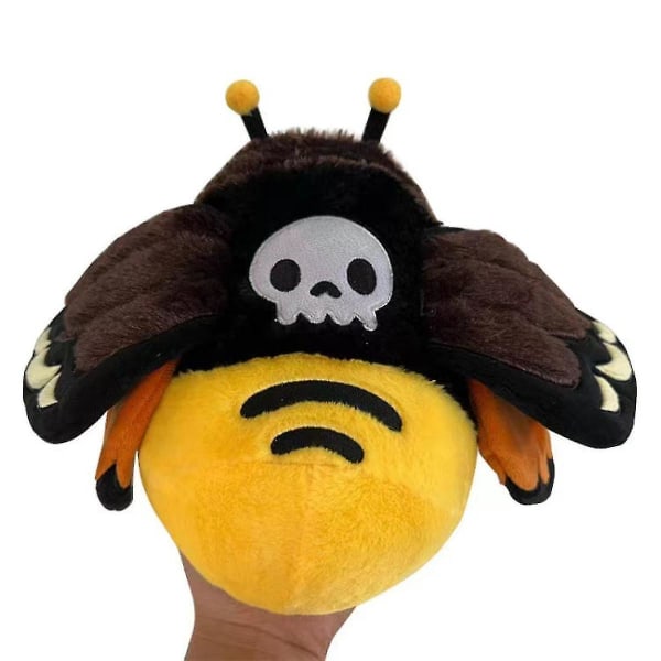 Squishable / Mini Death's Head Hawkmoth Plysj Skrekk Death's Head Hawkmoth Plysj Dukke Utstoppede Dyr Moth Doll Toys Collection