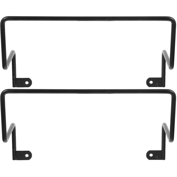 2-pack madrass fixerad stång madrass halkfri baffel sängram madrassram för hem och hotellbruk (29.00X18.00X9.50CM, svart)