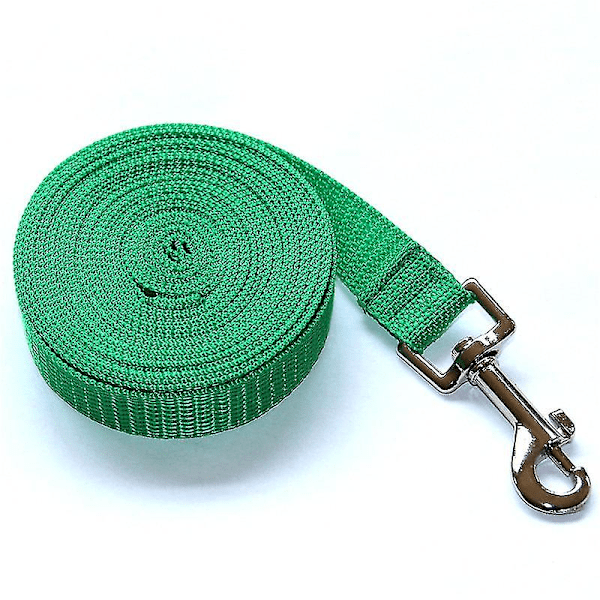 Nylon hundkoppel, 1,8 m * 1,5 cm meter blå färg (grön)