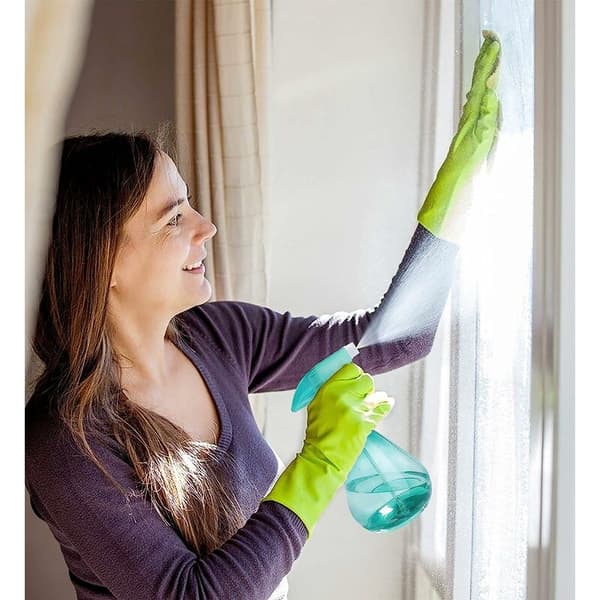 Sprayflaskor 500ml Plast Fin Mist Sprayflaska Tomma Sprayflaskor för Rengöring Trädgårdsskötsel och Mat 2st