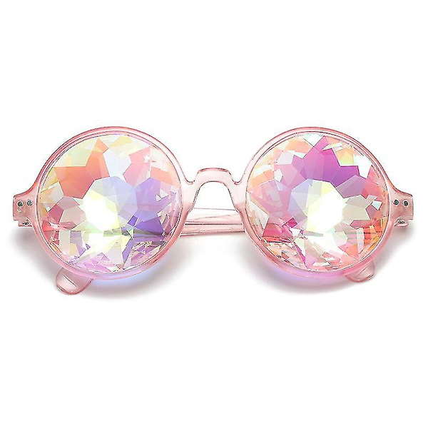 Kaleidoskooppilasit Psykedeelinen Lasit Funky Prisma Lasit Raves Festivaali Tarvikkeet chunchuan