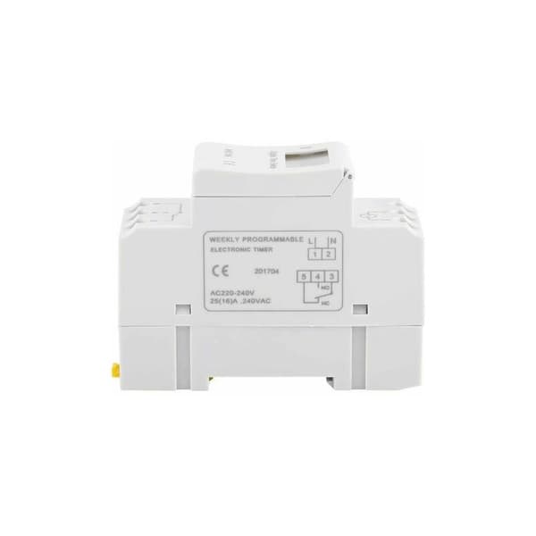LCD-timer, veckovis elektronisk timer, digital timerbrytare 15A(220V)