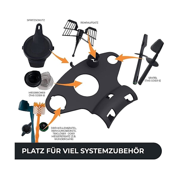 Ställ för upp till 5 tillbehör Lämplig för tillbehör Tm5 Tm6