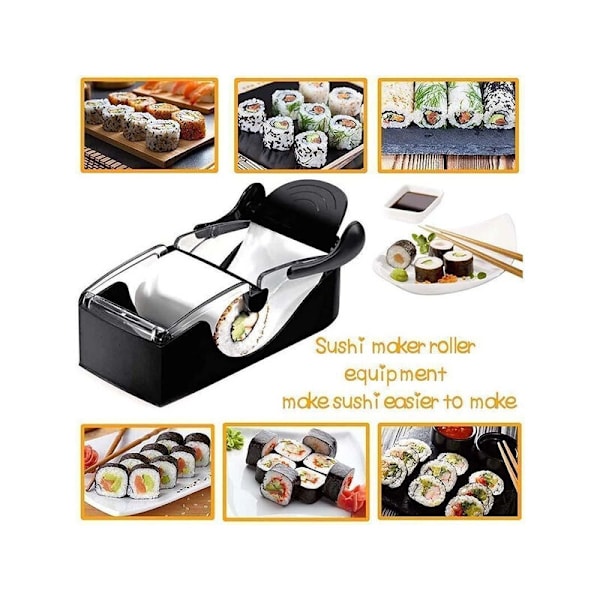 Magisk Sushi Rullmaskin Ris Rullform Perfekt Skärare Lättanvänd Sushi Tillverkningsmaskin Sushi Rullmaskin Kökstillbehör