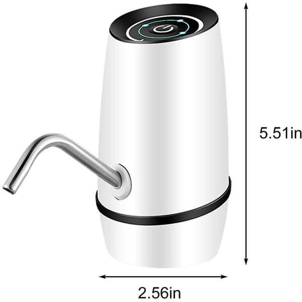 USB-laddad vattenflaskepumpa, bärbar vattenpump för camping