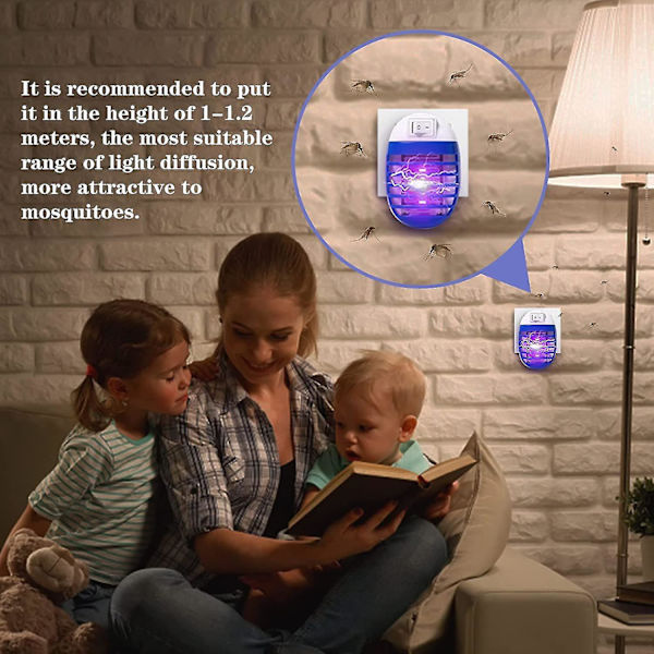 Myggdödande lampa (6 stycken)