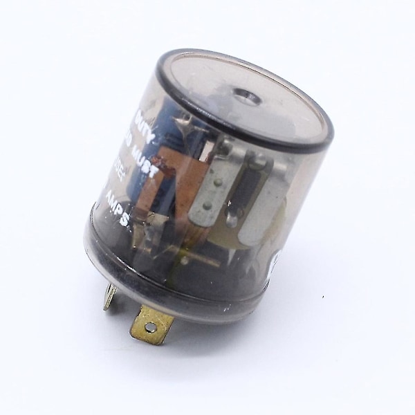2-pin bil LED blinklysrelé Blinklysrelé 20A LED blinklysreléløsning Langvarige ytelser 12V blinklys