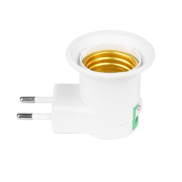 E27-kanta, lampunpidin, valaisimen pidin, jossa kytkin, EU-pistoke, lampunpidin, energiansäästöinen LED-pöytälamppu, LED-kanta, lampunkanta