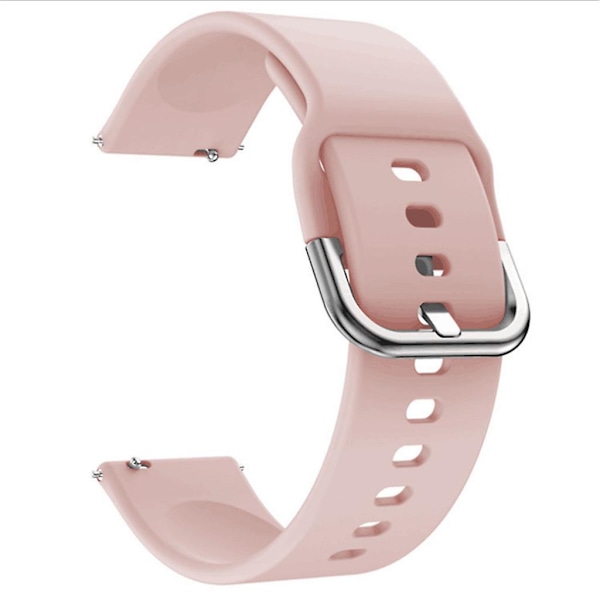 För Huami Amazfit Gts 3/gts 2 Armband Vattentät Andningsbar Silikon Armband (Rosa)