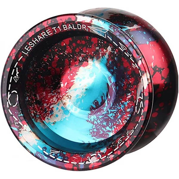 Oresponsiv Yoyo, Metall Yoyo för Barn Nybörjare, Ersättning Oresponsiv Hög Precision Kullager Handskar + Lagerklistermärke + Yoyo String och Acce