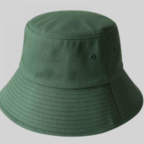 Hattar, Dam Solid Färg Bucket Hat Sommar Strand Bucket Hat Dam Vikbar Floppy Hat, Mors Dag Gåvor till Mamma och Fru (Forest Green)