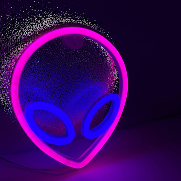 Alien Neon Lights. Alien Luminous Led Reklame Hjem Bar Væg Dekorative