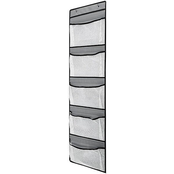 Hengende oppbevaringspose klesstativ hjemme garderobe klesoppbevaringspose (130X32.5CM, grå)