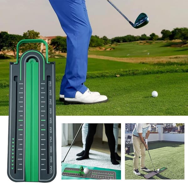 Golf Precision Distance Putting Drill, Precision Distance Control Feedback