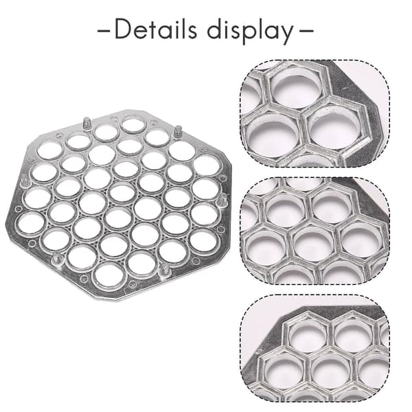 Degform för dumplings, ravioliform för ryska pelmeni, köttform i metall