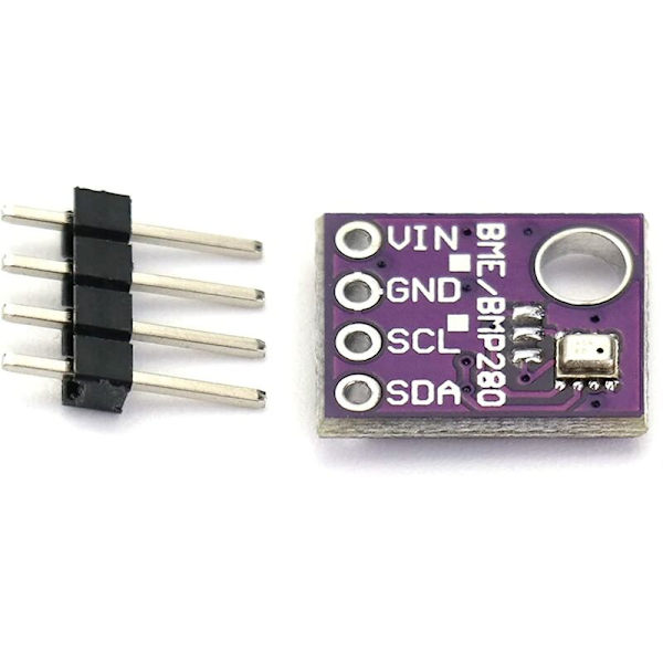Paket med 3 BMP280 5 V sensor moduler för temperatur och atmosfärstryck