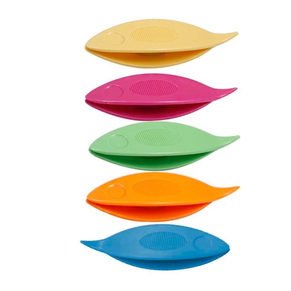10-delers slitesterkt skyttelsett skyttelsett med komfortabelt grep for å sy mønstre (blandede farger) (10 stykker som vist)