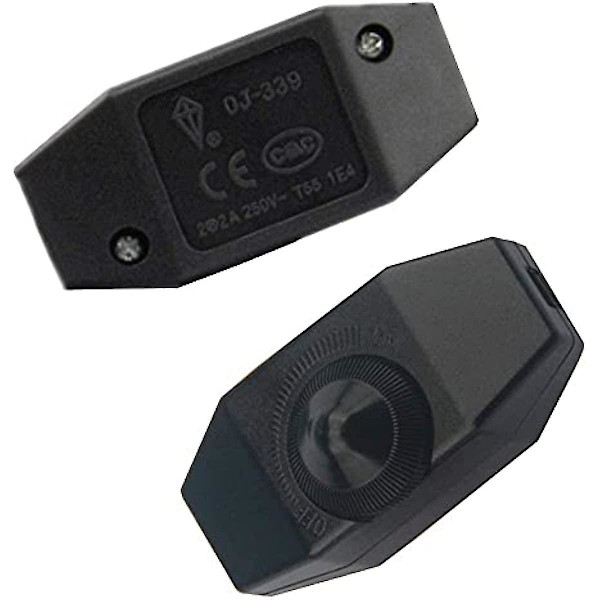 Inline Dimmer Switch 220-240v Knob Dimmer Switch Lights Switch For Lamps Lights (sort)