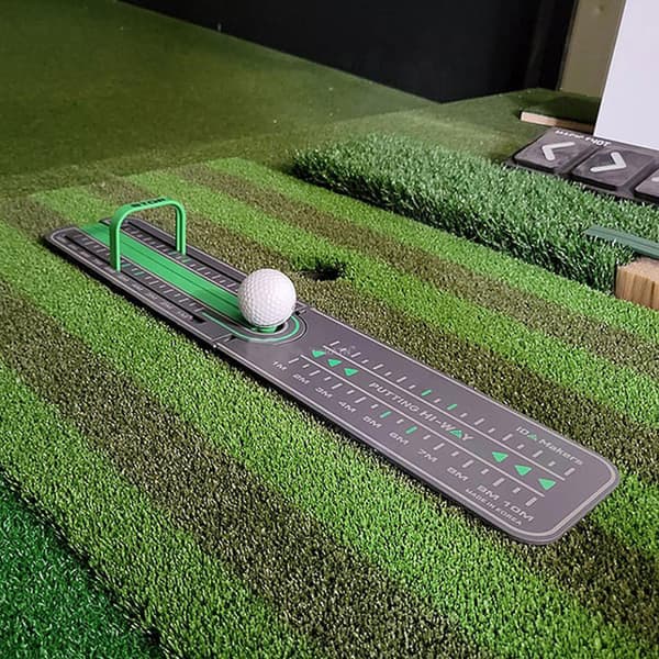 Golf Precision Distance Putting Drill, Precision Distance Control Feedback