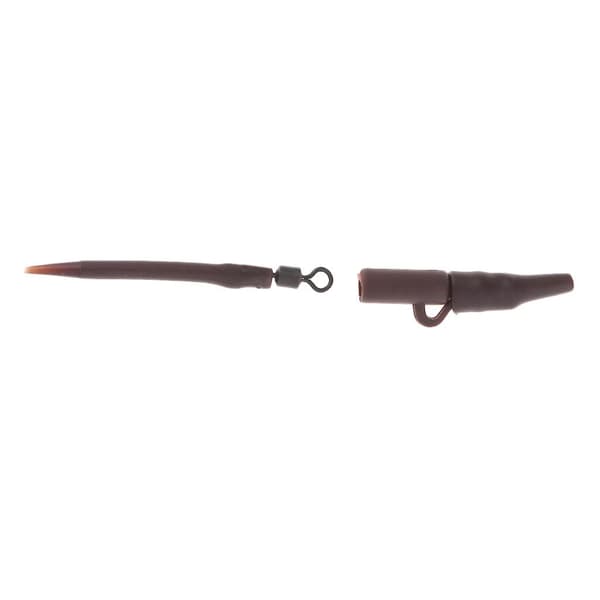 40 st Karpfiske Tackle Kit Hår Riggar Combo Box Säkerhetsblyklipp Snurror