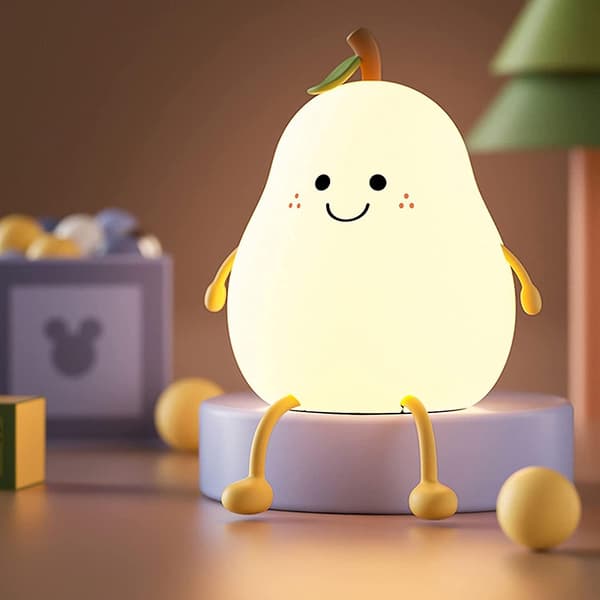 Led nattelys, Kawai nattelys, Led nattelys værelse, Usb silikone statisk