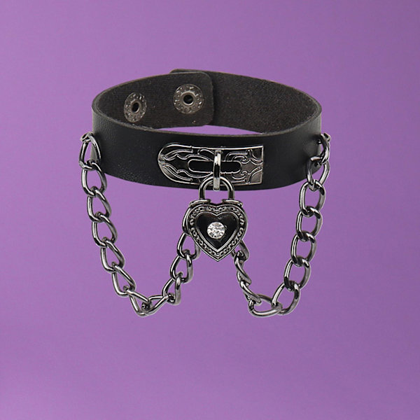 6 st Halloween PU läderarmband Punk Goth Nitar Spik Nitar Spänne handledsskydd Manschett Armband Svart Gotisk Steampunk för män