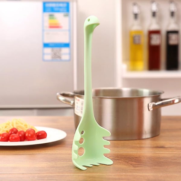 3 kpl spagettikauhaa 28*8*5,5 cm - BPA-vapaa ja elintarvikelaatuinen spagettikauha - lämmönkestävä ja astianpesukoneen kestävä pastalusikallinen
