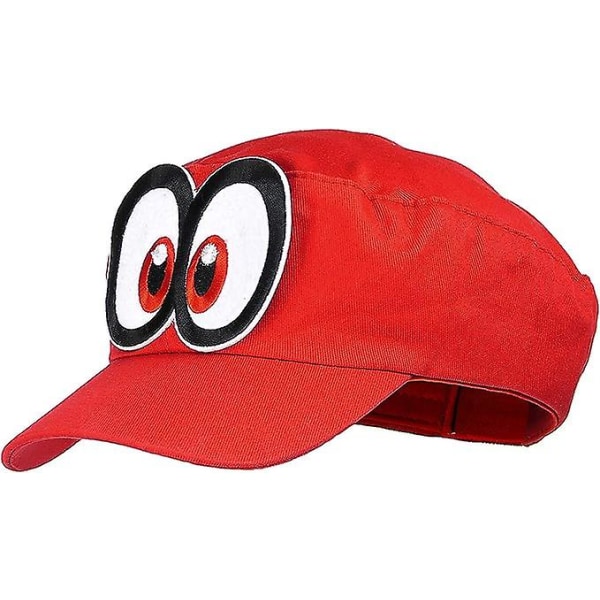 Punainen cap aikuisille (naiset ja miehet) karnevaaliasu Pipot Hattu Miesten Naisten Cap
