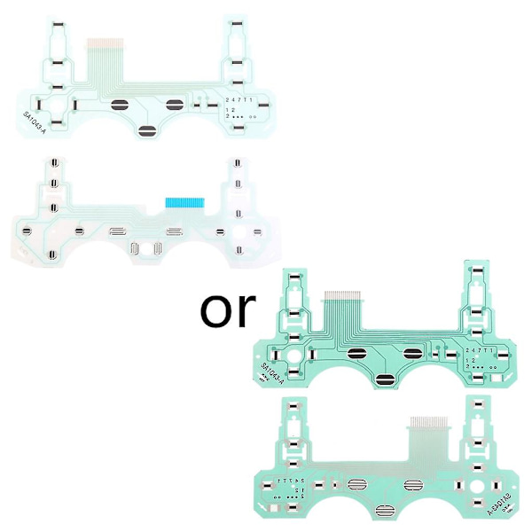 Bandkabel för Ps2h-kontroller Ledande film Pcb-kretskort Flexkabel (2 st)