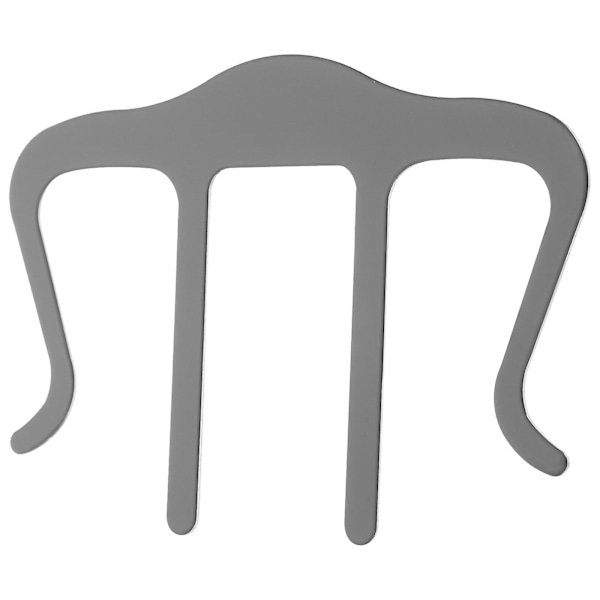 Metalnodeholder til noder - Musiknodeholder - Pianonodeholder (9,00 x 6,50 x 0,10 cm, sort)