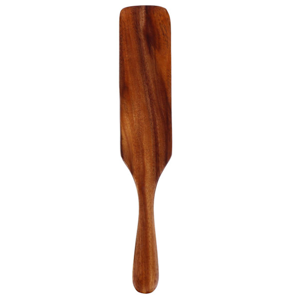 Bærbar lang håndtak kjøkkenspade non-stick kokekar trespade (28X5.2cm, som vist på bildet)