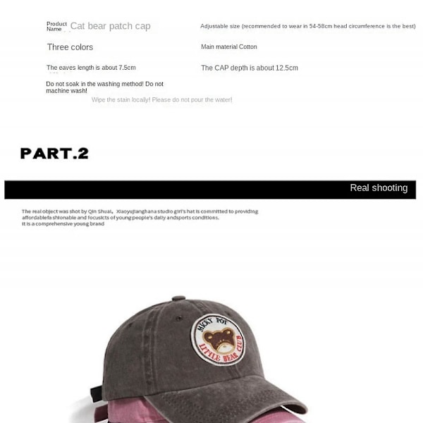 2-pack basebollkepsar, unisex andningsbar full mesh tvätt solida kepsar retro justerbar för Upf50+ Slim Thermal Baseball Caps (Unique)