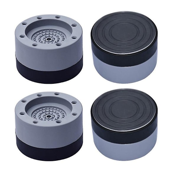 Vaskemaskine fødder puder gummi ben skridsikker anti vibration vaskemaskine holder