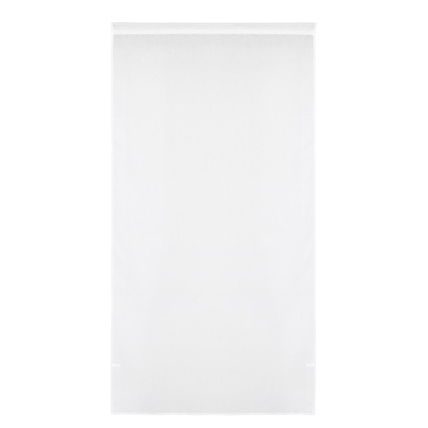 VOSAREA 100X200 cm Pellava läpinäkyvä verho Puolipehmeä verhopaneeli Voile läpinäkyvä ikkuna läpinäkyvä makuuhuoneen olohuone (valkoinen), kuten kuvassa)
