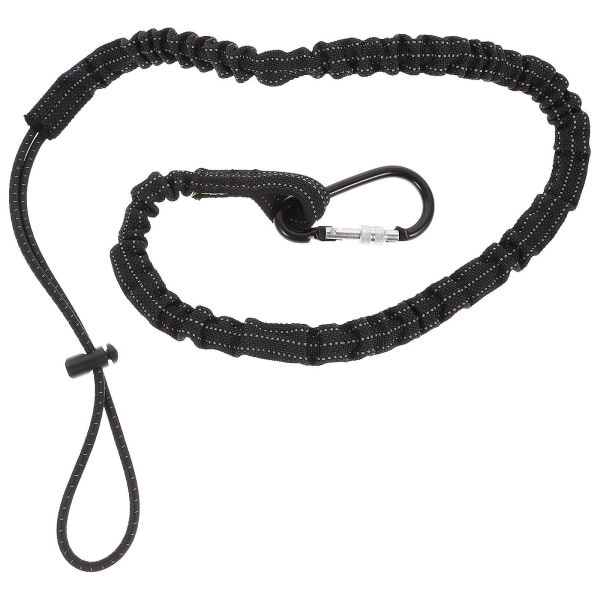 Retraherbar verktygslina säkerhetslina karbinhake verktygslina handverktyg verktygsbälte (100X4cm, flera färger)