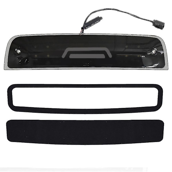 Dodge Ram 1500 2500 3500 2009- Led Smoke 3rd Third Brake Tail Cargo Light High Mount Stop Lamp Turn Signal Backlights