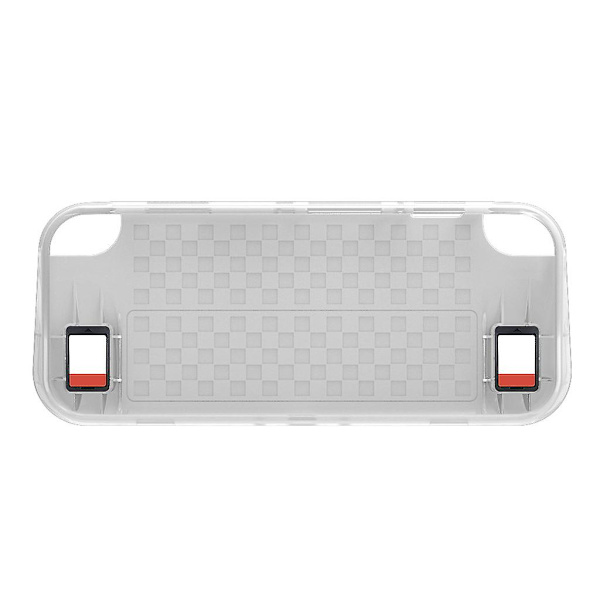 Tpu skyddande hårt läderfodral för Switch Oled Anti-Slip Cover(Svart)