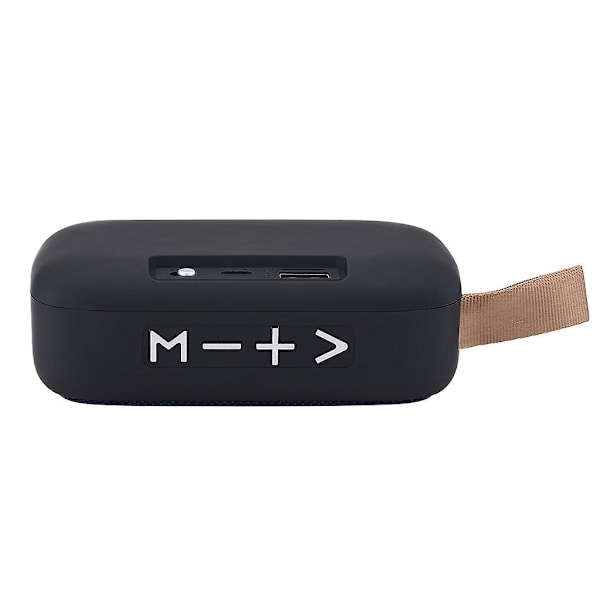 Bärbar trådlös Bluetooth-stereokorts FM-högtalare för smartphone surfplatta bärbar dator FAN2446（Blå）
