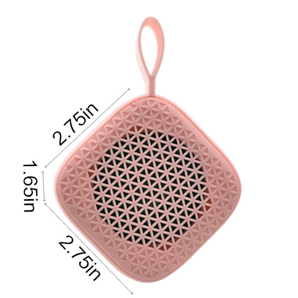 Bärbar högtalare Bluetooth-högtalare Trådlös högtalare Bluetooth 5.0 Minihögtalare（Rosa）